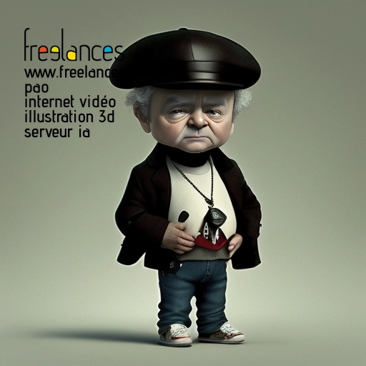 Pao mise en page internet vidéo illustration 3d serveur image IA générative AI freelance paris studio de création magazines 95FJ4490